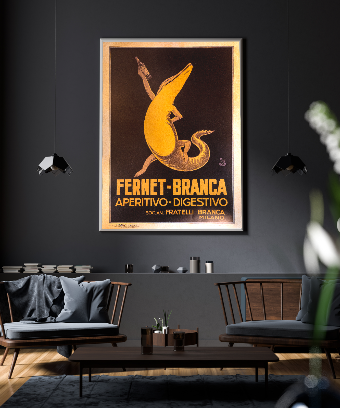 Fernet Branca Crocodile Dancing